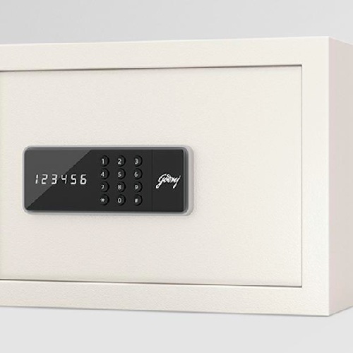 Secure Digital Locker in Ivory Finish Durable CRCA Steel 9 kg Pre Assembled with Extended Warranty Manufacturers, Authorised Dealers in Rohini